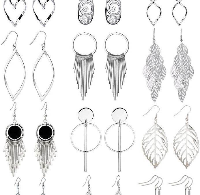 12 Pairs Drop Dangle Earrings Review