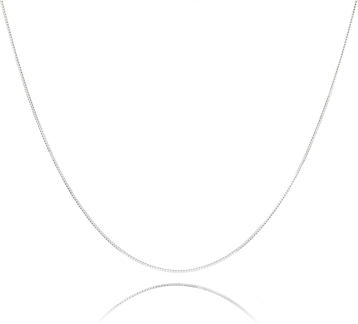 925-sterling-silver-chain-08mm-delicate-box-chain-review 925 Sterling Silver Chain 0.8MM Delicate Box Chain Review