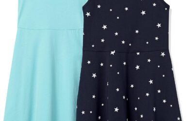 Amazon Essentials Girls and Toddlers’ Knit Sleeveless Tank Play Dress, Pack of 2 Review