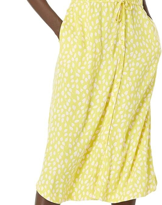 Amazon Essentials Women’s Relaxed Fit Half-Sleeve Waisted Midi A-Line Dress Review