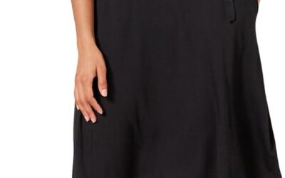 Amazon Essentials Women’s Short Sleeve Faux-Wrap Dress Review