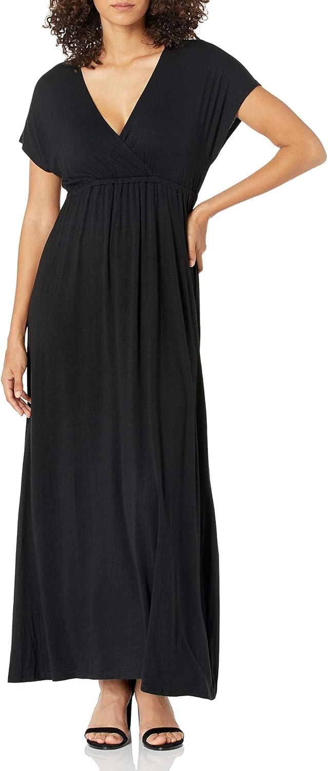 Amazon Essentials Women's Waisted Maxi Dress Review
