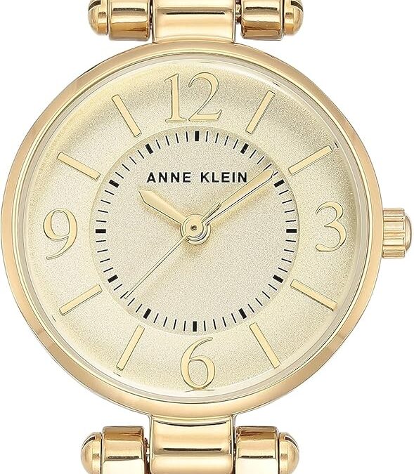 Anne Klein Women’s Leather Strap Watch Review