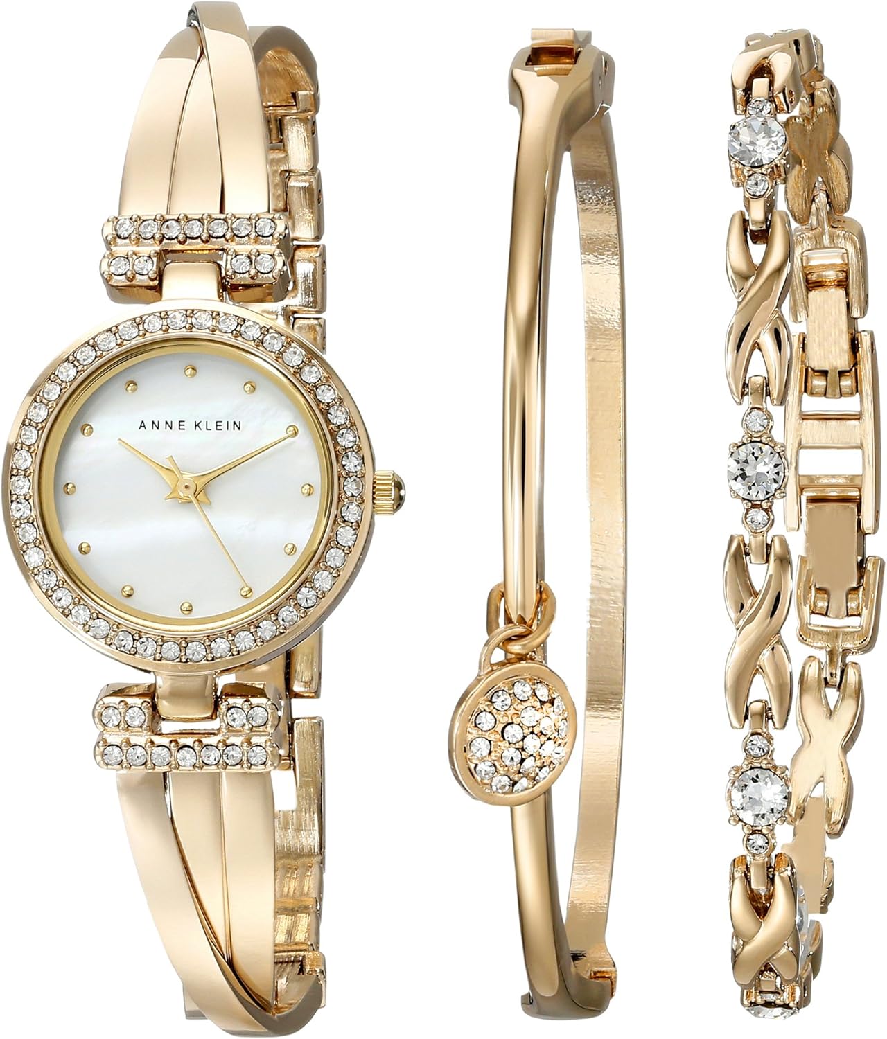 anne-klein-womens-premium-crystal-accented-bangle-watch-and-bracelet-set-review Anne Klein Women's Premium Crystal Accented Bangle Watch and Bracelet Set Review