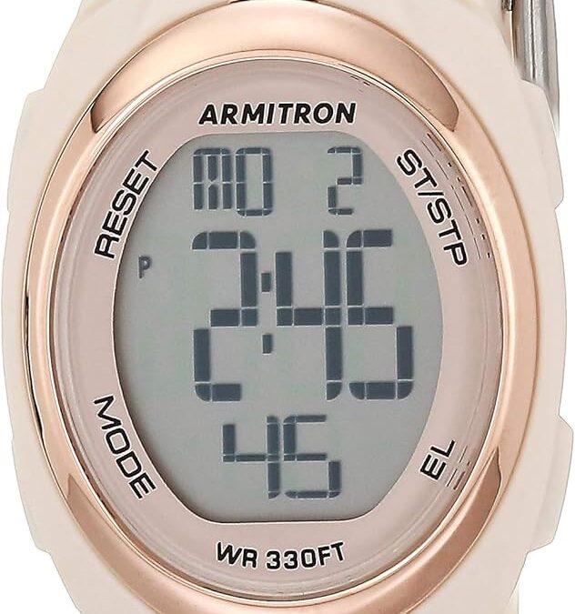 Armitron Sport Women’s Digital Chronograph Resin Strap Watch, 45/7034 Review