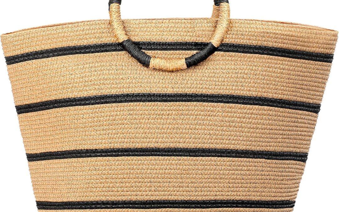 Beach Bags for Women Straw Tote Bag Review