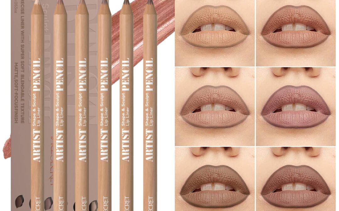 Beauty Glazed 6pcs Nude Brown Lip Liner Makeup Set Review