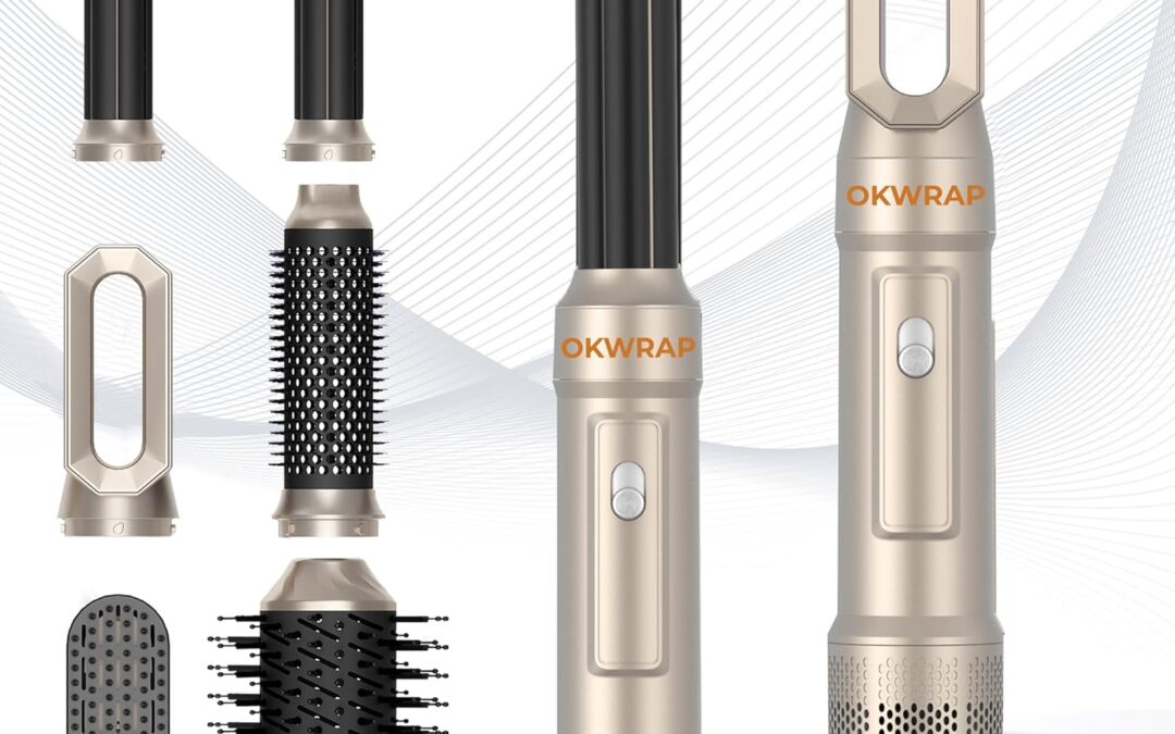 Blow Dryer Brush, 6 in 1 Auto Air Curling Iron Set Review