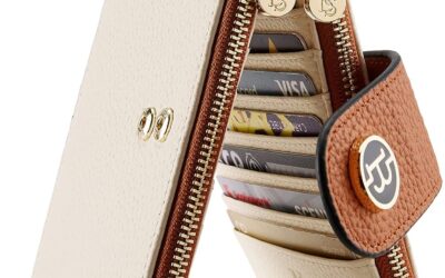 BOSTANTEN Leather Wallets for Women RFID Blocking Slim Bofild Purse Card Holder with Zipper Pocket Review