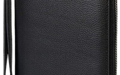 Bveyzi Women RFID Blocking Wallet Leather Zip Around Phone Clutch Large Capacity Ladies Travel Purse Wristlet Review