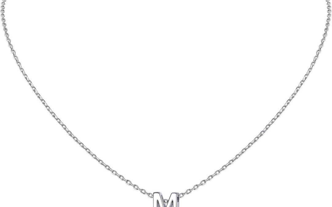 ChicSilver 925 Sterling Silver Initial Necklace for Women Review