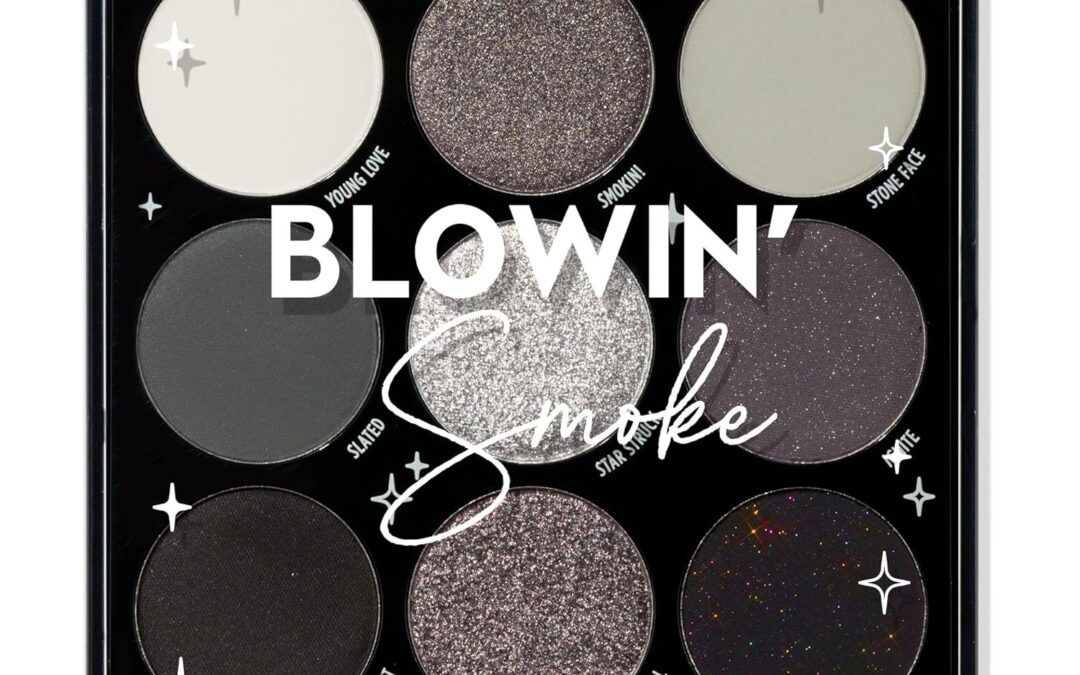 ColourPop Blowin’ Smoke Eyeshadow Palette Review