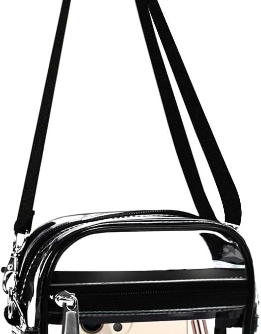 Fibrdoo Clear Crossbody Purse Bag Review
