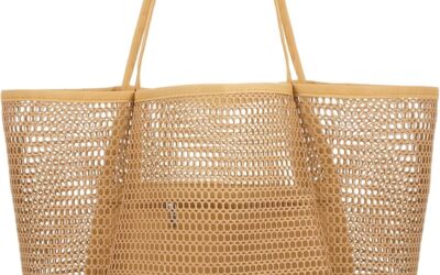 Iioscre Mesh Beach Tote Bags for Women Review