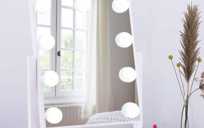 Lighted Makeup Mirror Hollywood Mirror Vanity Mirror with Lights Review