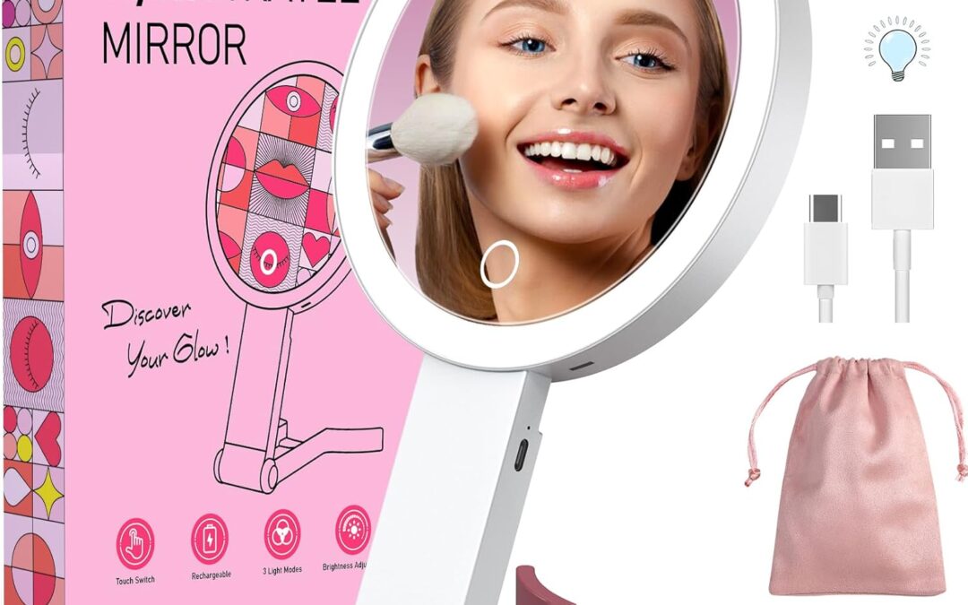 LitBear Travel Makeup Mirror with Lights Review