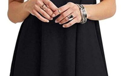 MOLERANI Women’s Casual Plain Simple T-Shirt Loose Dress Review