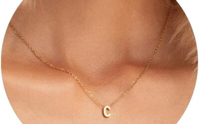 MOMOL Tiny Initial Necklace Review