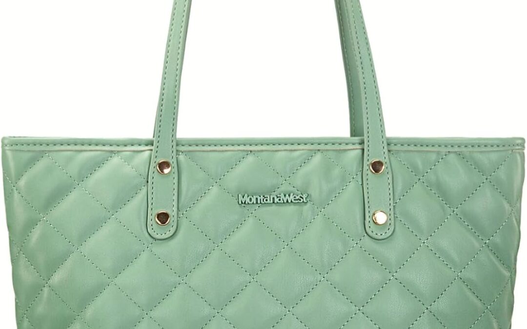 Montana West Quilted Handbag for Women Tote Purse Shoulder Bag Large Fashion Hobo Purse Review