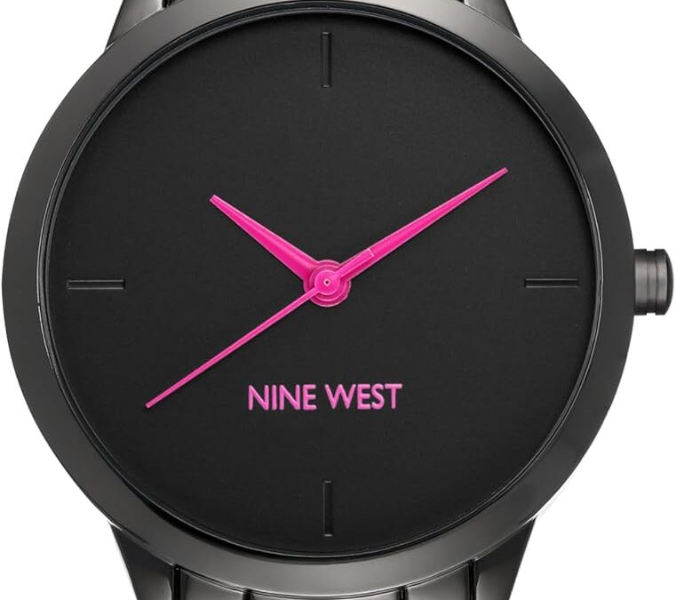Nine West Women’s Gunmetal Bracelet Watch Review