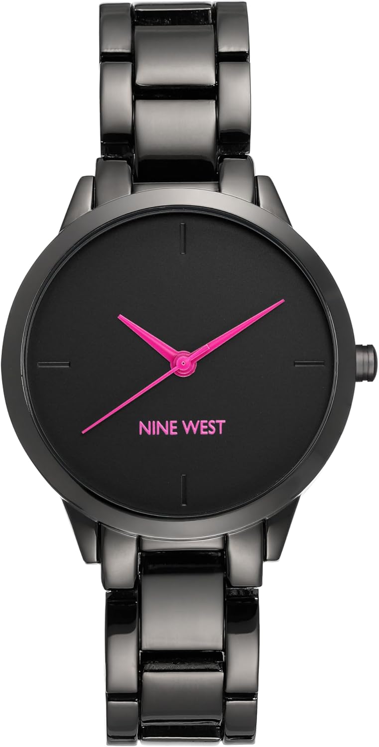 Nine West Women's Gunmetal Bracelet Watch Review