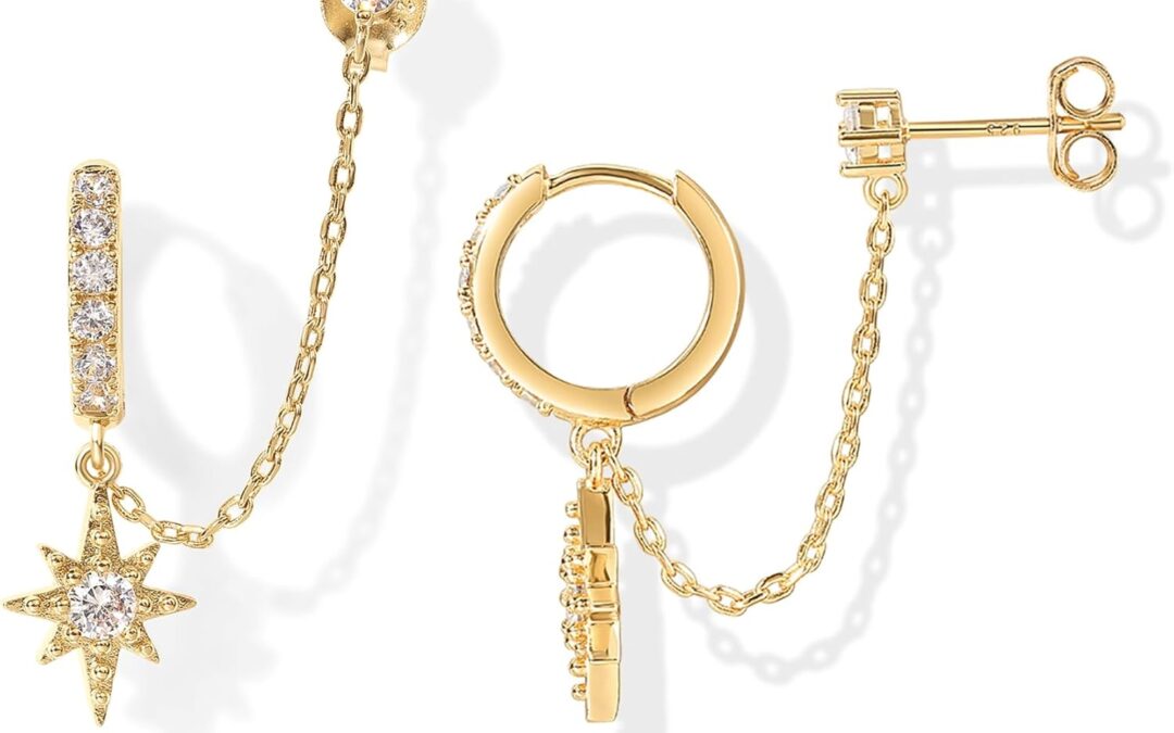 PAVOI 14K Gold Chain Earrings for Women Review