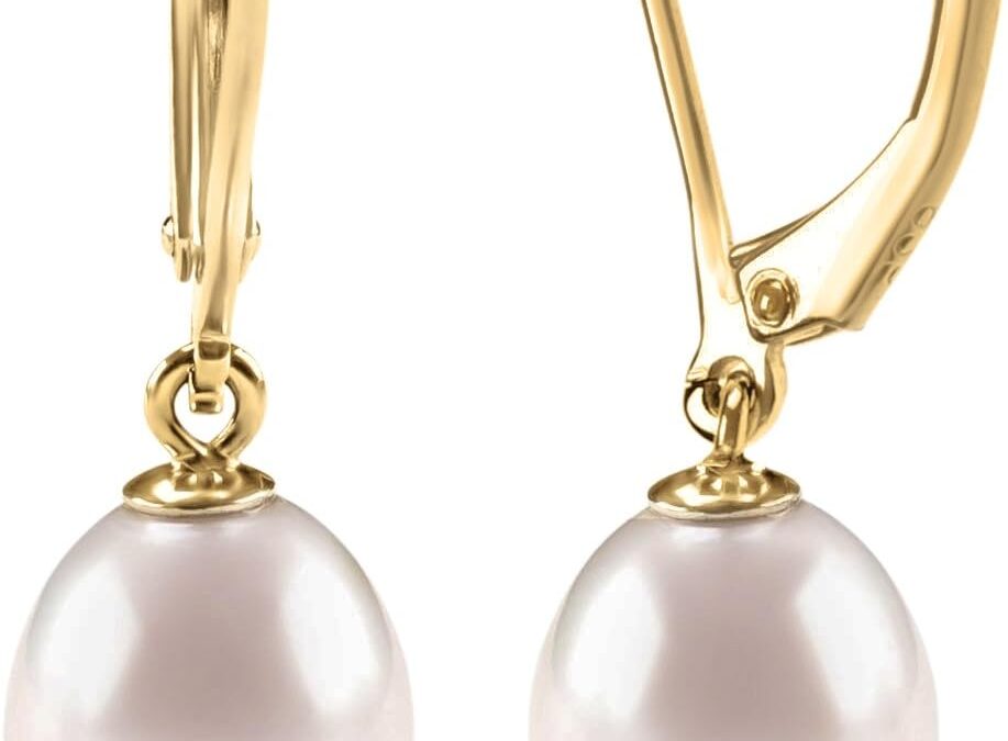 PAVOI Handpicked AAA+ Quality Freshwater Cultured Pearl Earrings Leverback Dangle Stud Pearl Earrings Review