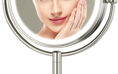 Professional 8.5″ Large Lighted Makeup Mirror Review