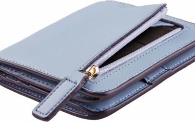Toughergun Wallet Women RFID Blocking Small Compact Bifold Luxury Leather Pocket Wallet Ladies Mini Purse with ID Window Review
