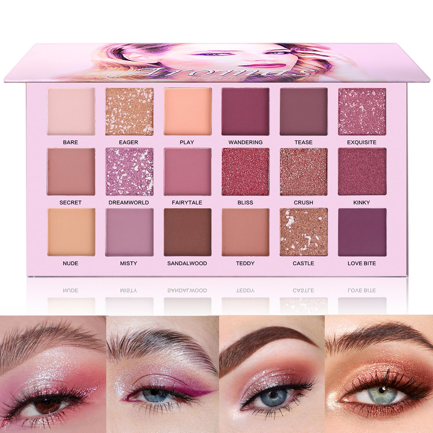 ucanbe-professional-18-colors-aromas-nude-eyeshadow-palette-review UCANBE Professional 18 Colors Aromas Nude Eyeshadow Palette Review