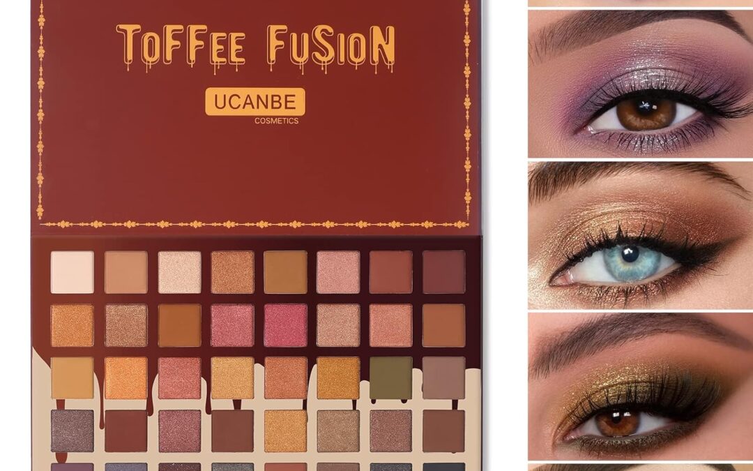 UCANBE Toffee Fusion Nude Eyeshadow Palette Review