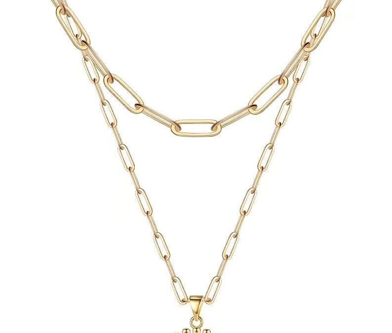 Ursteel Layered Initial Necklaces for Women Review