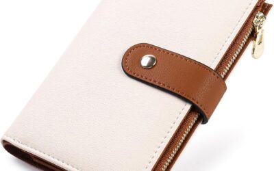 Women’s Wallets RFID Blocking Leather Trifold Clutch Wallet Review
